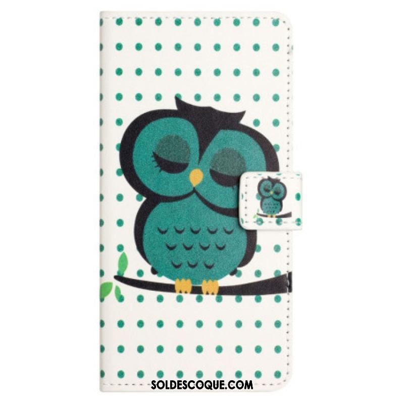 Housse Xiaomi Redmi Note 12 4G Hibou Endormi