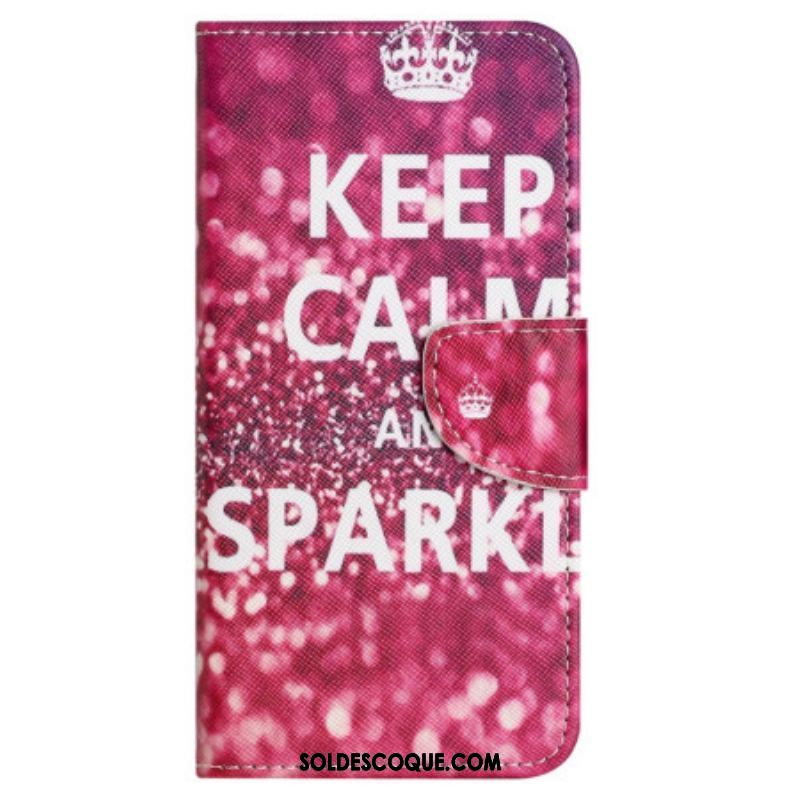 Housse Xiaomi Redmi Note 12 4G Keep Calm and Sparkle