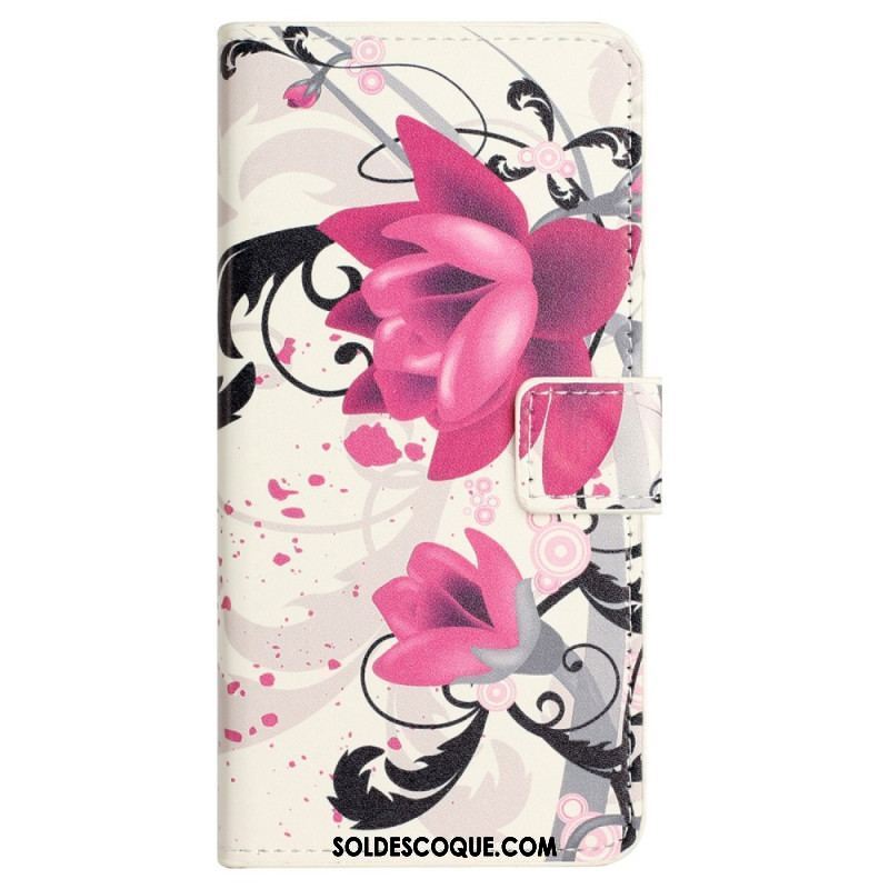 Housse Xiaomi Redmi Note 12 4G Tropical Flowers