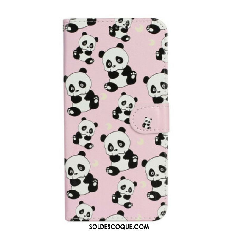 Housse iPhone 13 Mini Multiples Pandas