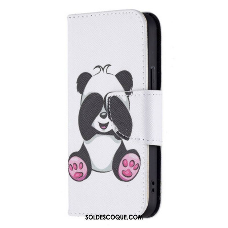 Housse iPhone 13 Mini Panda Fun