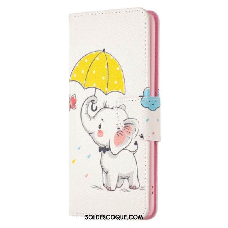 Housse iPhone 14 Pro Bébé Éléphant