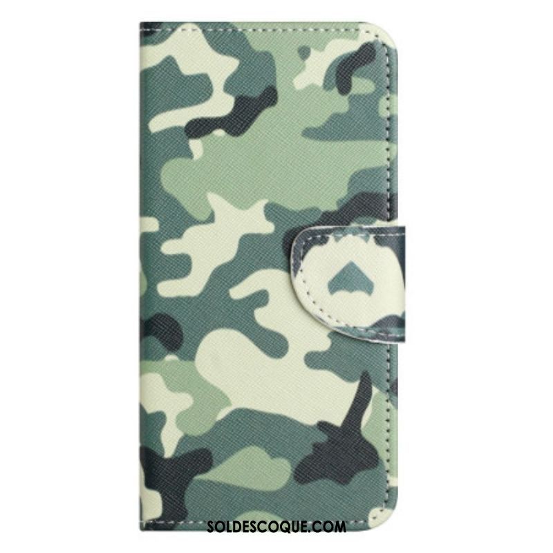 Housse iPhone 14 Pro Camouflage Militaire