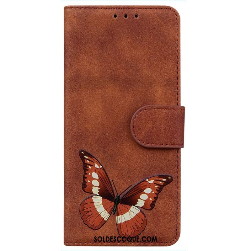 Housse iPhone 14 Pro Élégance Papillon