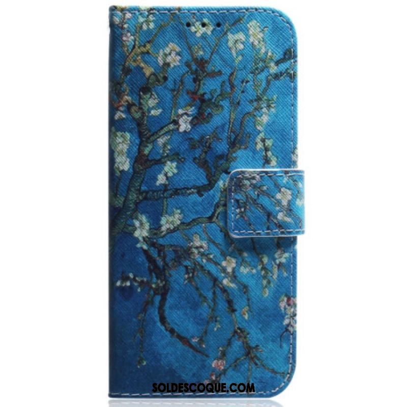 Housse iPhone 15 Branches en Fleurs