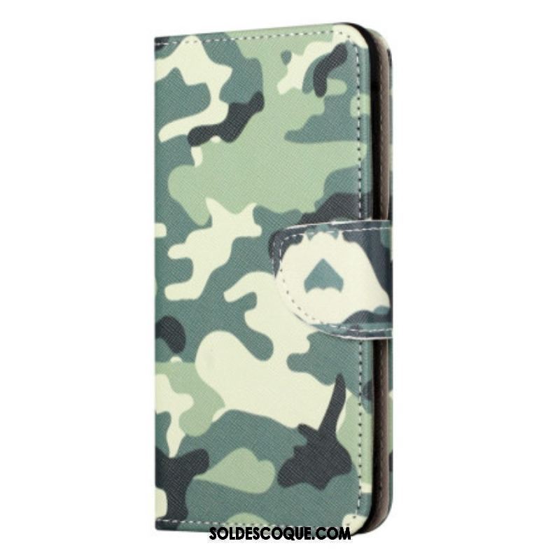 Housse iPhone 15 Camouflage Militaire