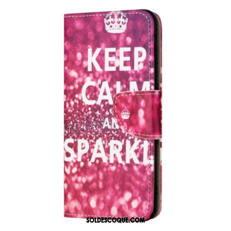 Housse iPhone 15 Keep Calm