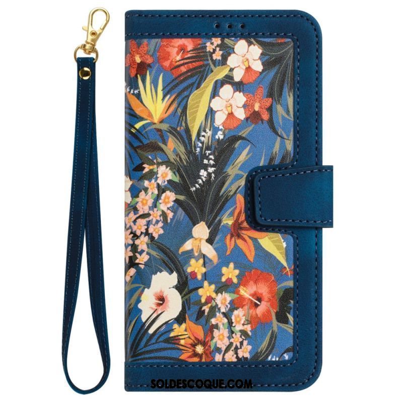 Housse iPhone 15 Luxury Flowers