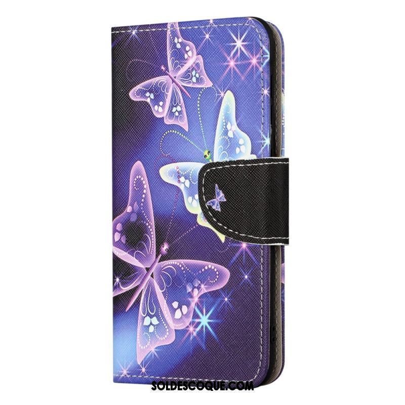 Housse iPhone 15 Papillons