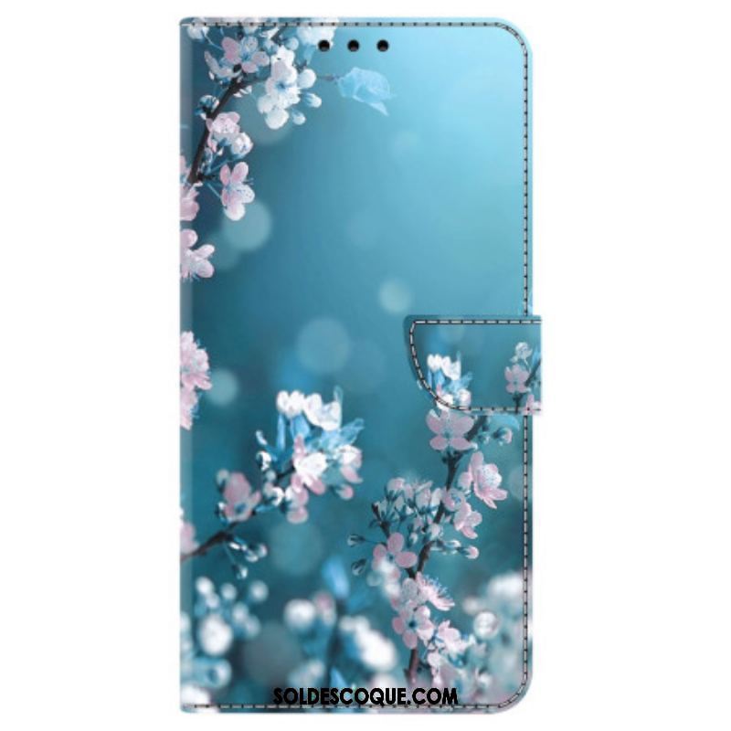 Housse iPhone 15 Pro Fleurs de Prunier