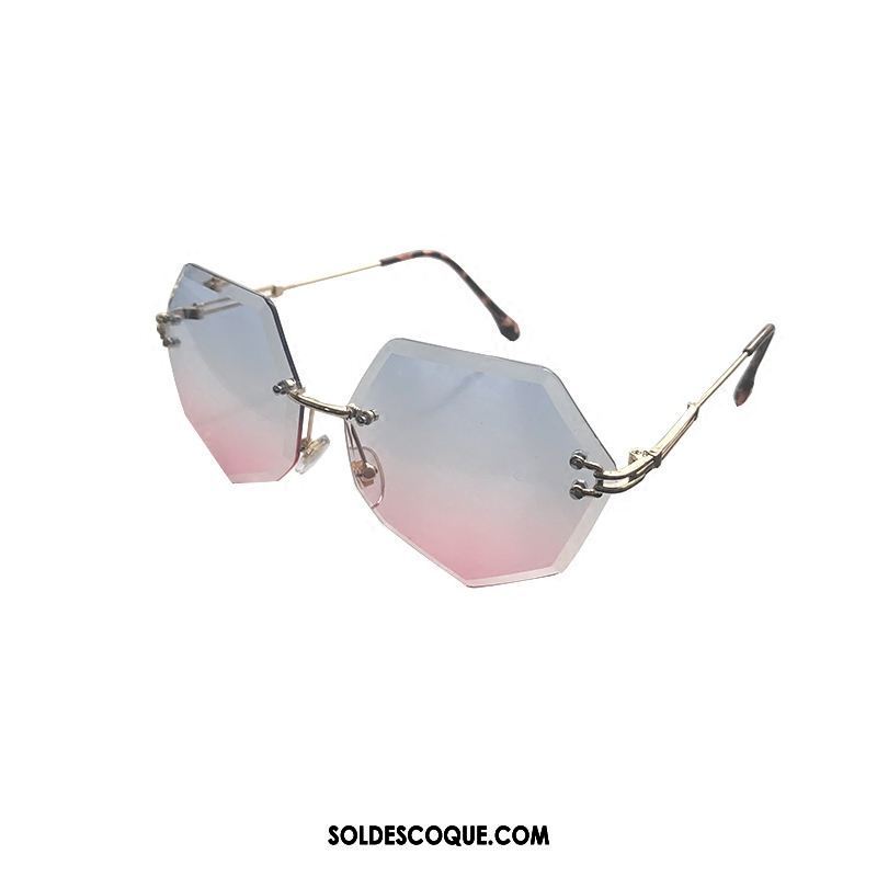 Lunettes De Soleil Femme Anti-uv Poudre Europe Dégradé En Vente