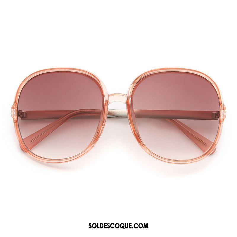 Lunettes De Soleil Femme Bonbons Tendance Rond Le Nouveau Poudre Pas Cher