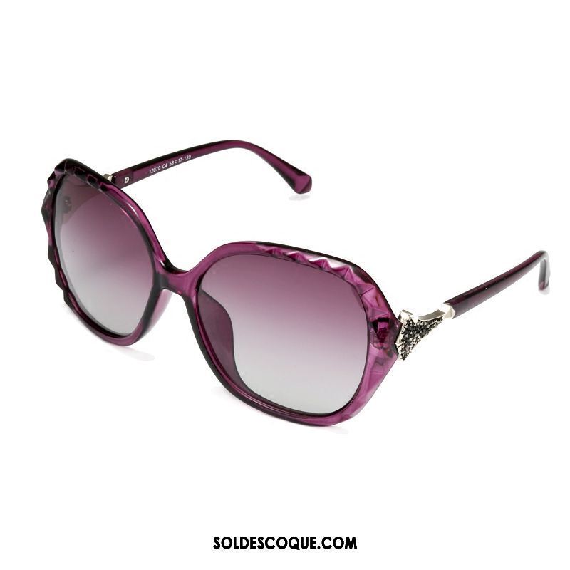 Lunettes De Soleil Femme Lumière Gros Le Nouveau Célébrité Violet En Vente