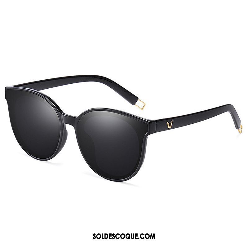 Lunettes De Soleil Femme Tendance Réseau Le Nouveau Noir Personnalité Pas Cher