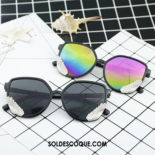 Lunettes De Soleil Homme Amoureux Femme Noir Tendance Tourisme Pas Cher