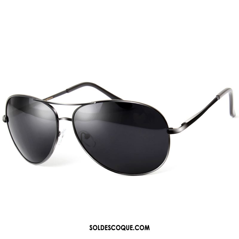 Lunettes De Soleil Homme Aviateur Coloré Conduire Noir Tendance En Vente