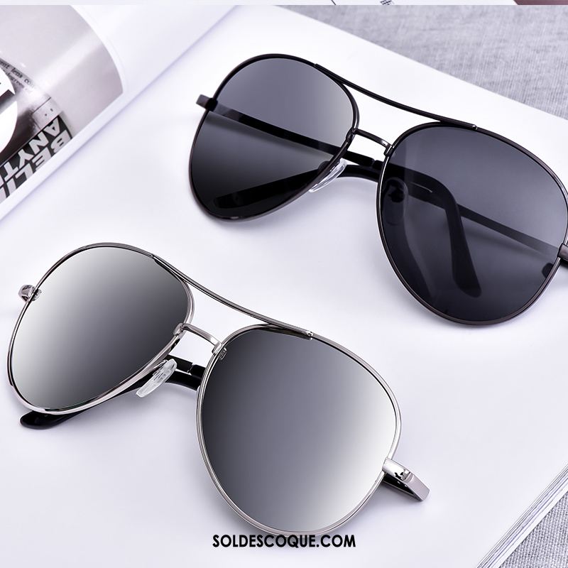 Lunettes De Soleil Homme Chauffeur Personnalité Le Nouveau Tendance Noir En Vente