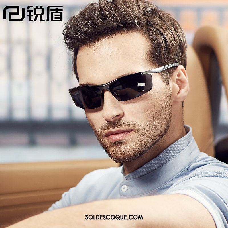 Lunettes De Soleil Homme Le Nouveau Conduire Simple Tendance Carré En Vente