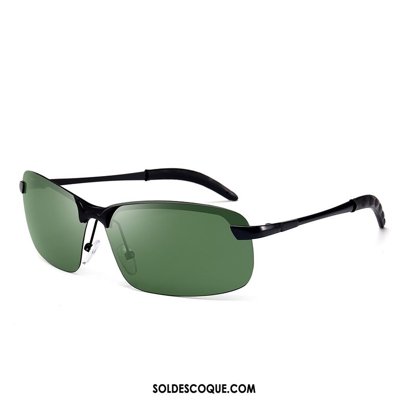 Lunettes De Soleil Homme Le Nouveau Couleur Mode Vert Balade En Vente