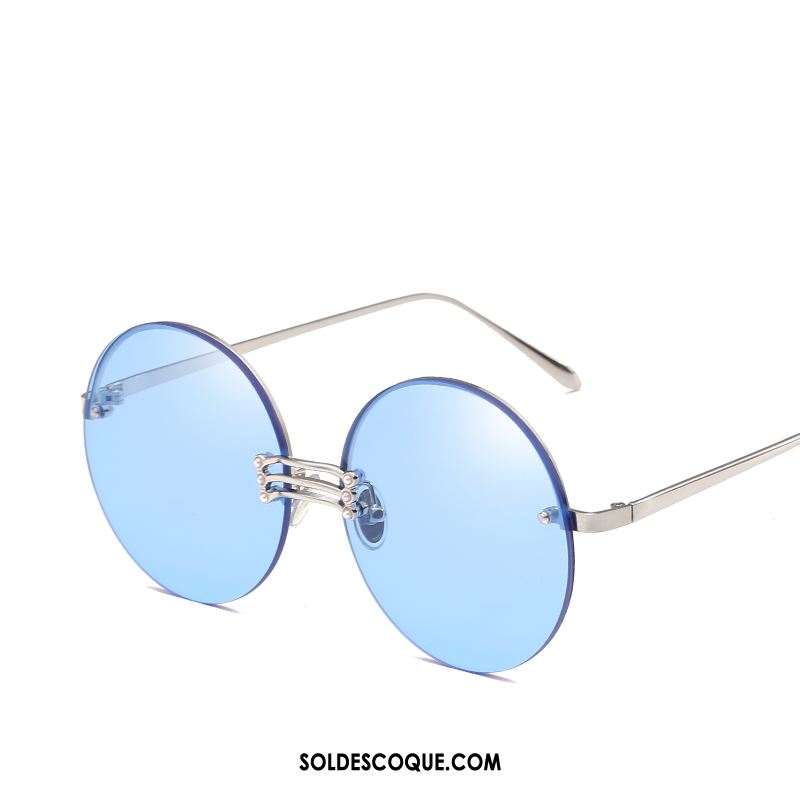 Lunettes De Soleil Homme Le Nouveau Rétro Tendance Métal Femme Soldes