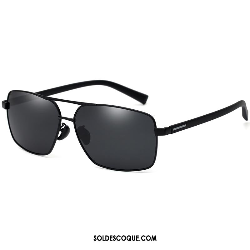 Lunettes De Soleil Homme Le Nouveau Tendance Confortable Noir Carré Pas Cher