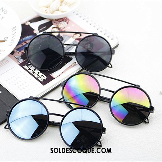 Lunettes De Soleil Homme Noir Le Nouveau Anti-uv Tendance Femme Pas Cher