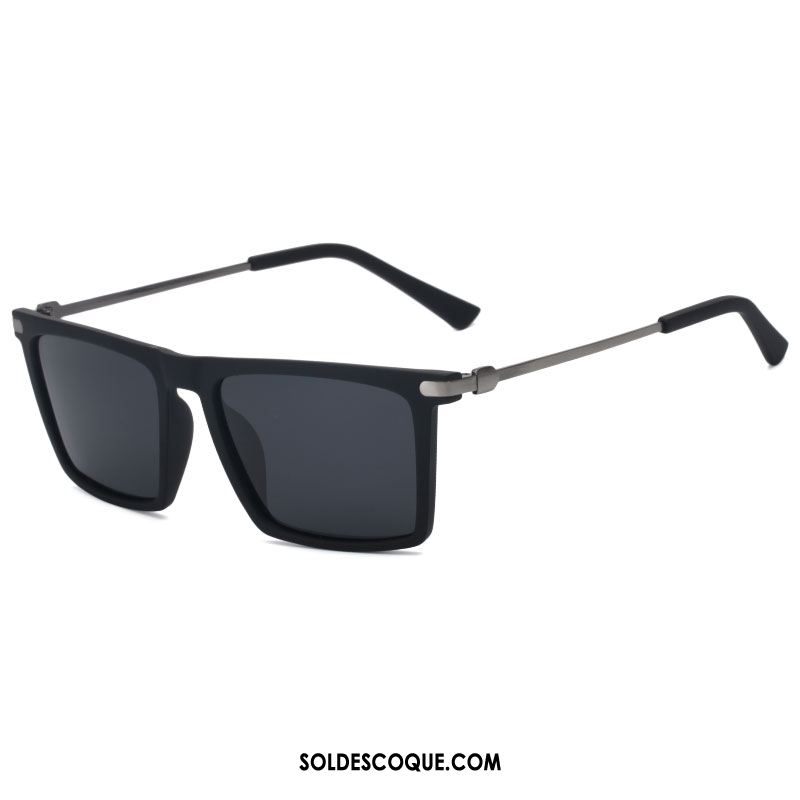 Lunettes De Soleil Homme Noir Personnalité Le Nouveau Chauffeur Conduire Soldes