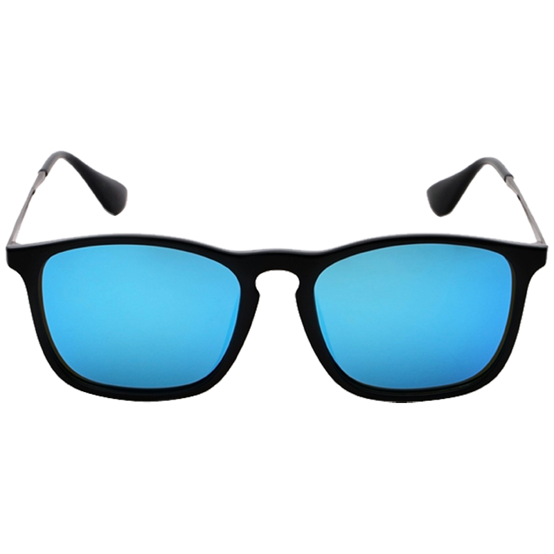 Lunettes De Soleil Homme Personnalité Bleu Conduire Femme Le Nouveau Pas Cher