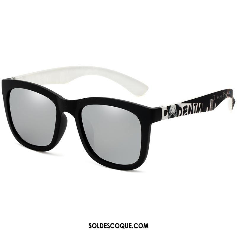 Lunettes De Soleil Homme Polarisant Noir Conduire Rétro Chauffeur En Vente