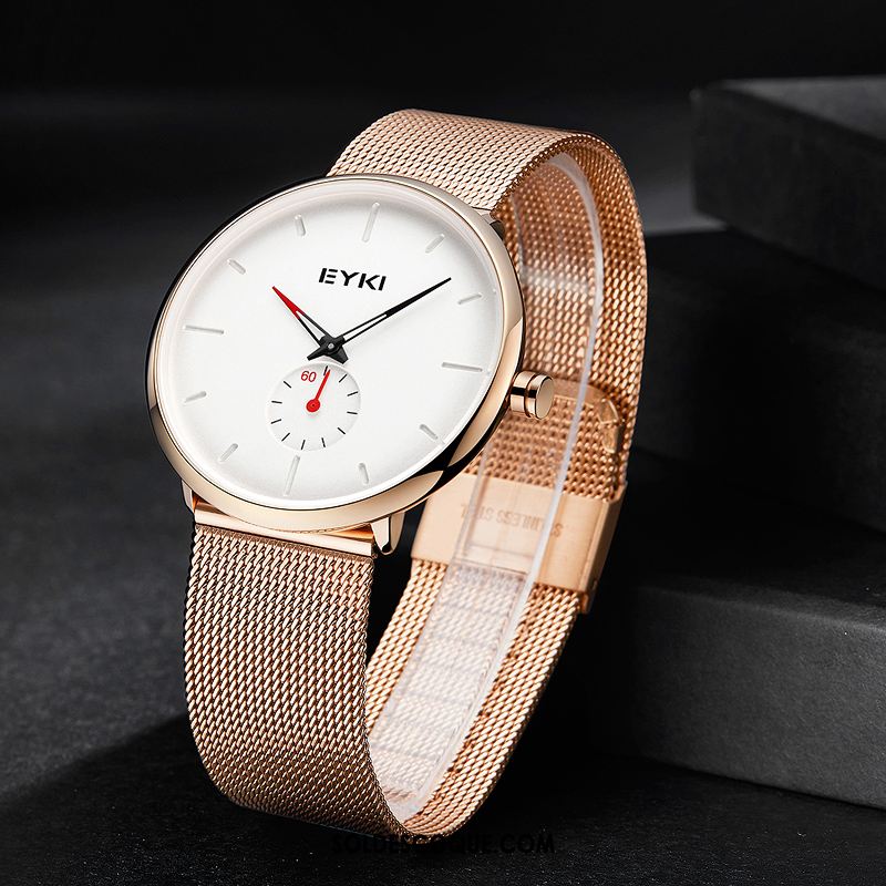 Montre Homme Tendance Montre À Bracelet Loisir Simple Étudiant Pas Cher