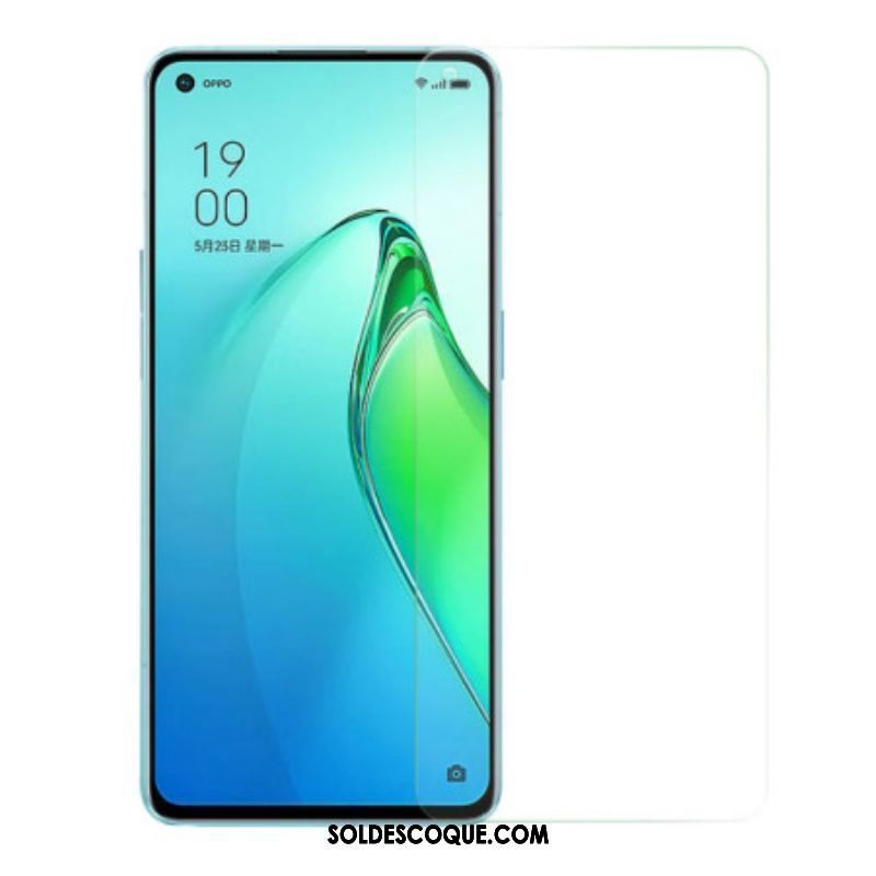 Protection en verre trempé HD pour l'écran du Oppo Reno 8 Pro