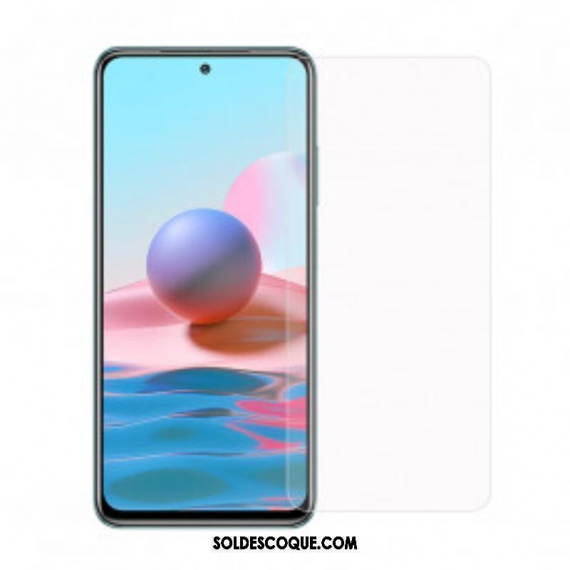 Protection en verre trempé pour l’écran du Xiaomi Redmi Note 10/10S/Poco M5s