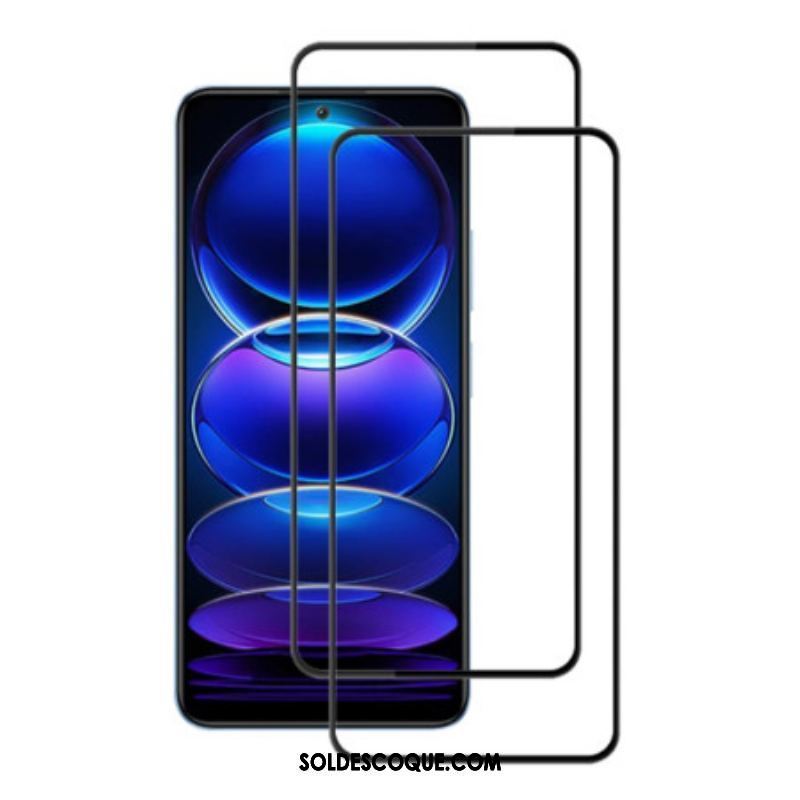 Protection Écran Verre Trempé (2 exemplaires) Xiaomi Redmi Note 12 Pro Plus