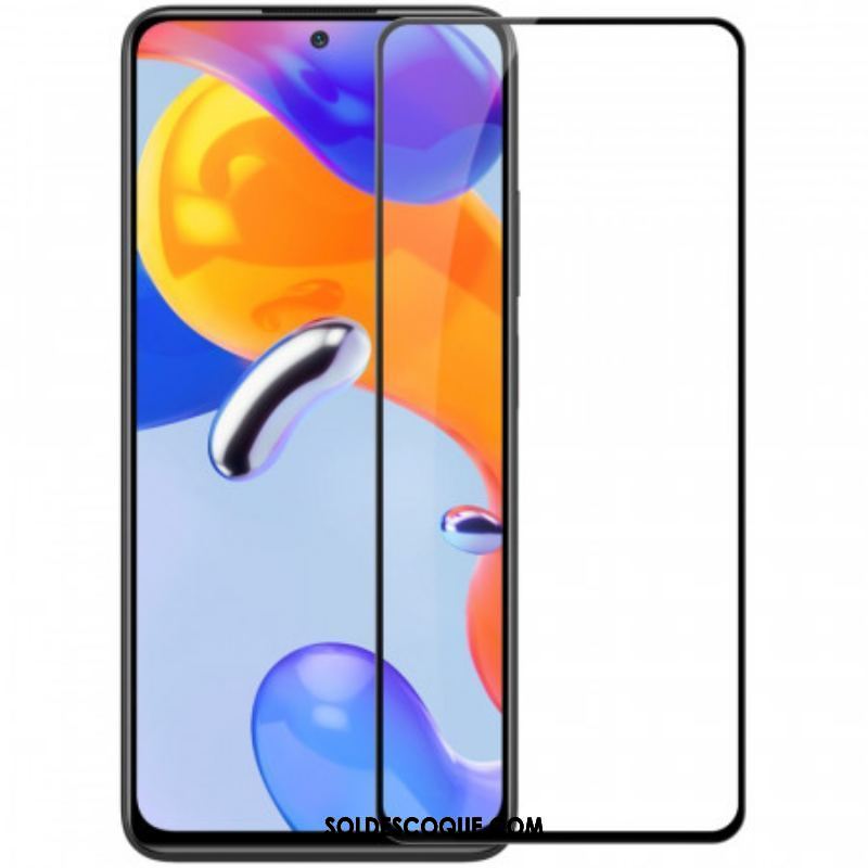 Protection Écran Verre Trempé Contours Noirs Xiaomi Redmi Note 11 Pro / 11 Pro 5G