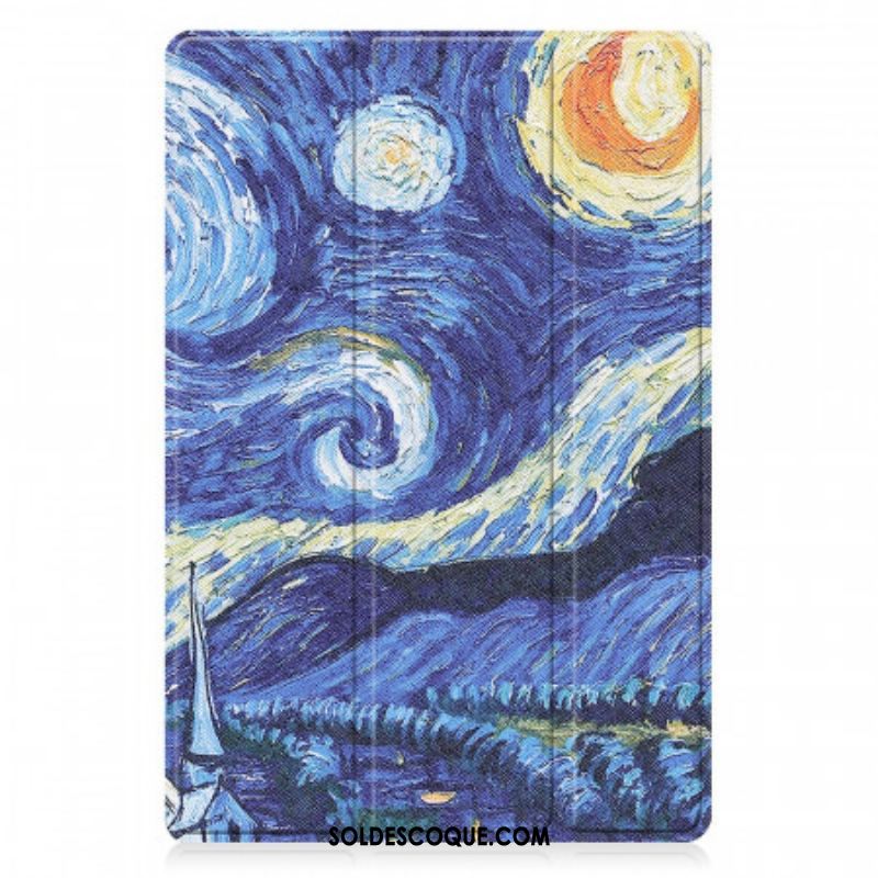 Smart Case Samsung Galaxy Tab A8 (2021) Renforcée Van Gogh