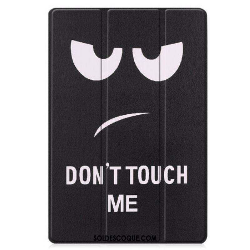 Smart Case Samsung Galaxy Tab S8 Plus / S7 Plus Renforcée Don't Touch Me