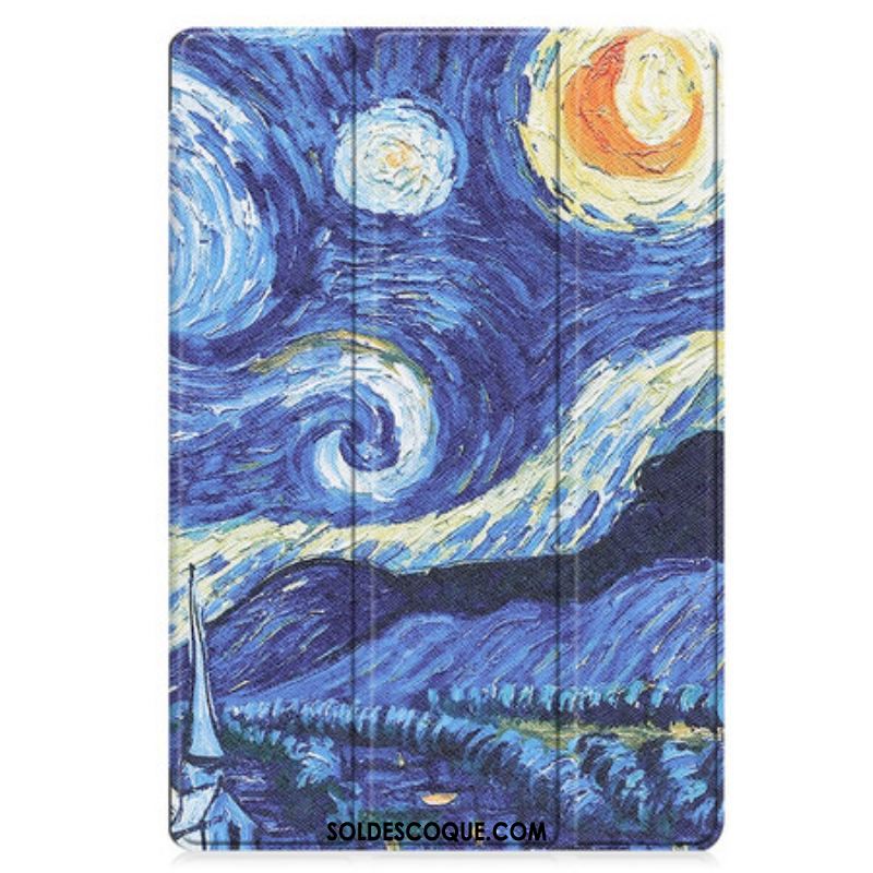 Smart Case Samsung Galaxy Tab S8 Plus / S7 Plus Renforcée Van Gogh