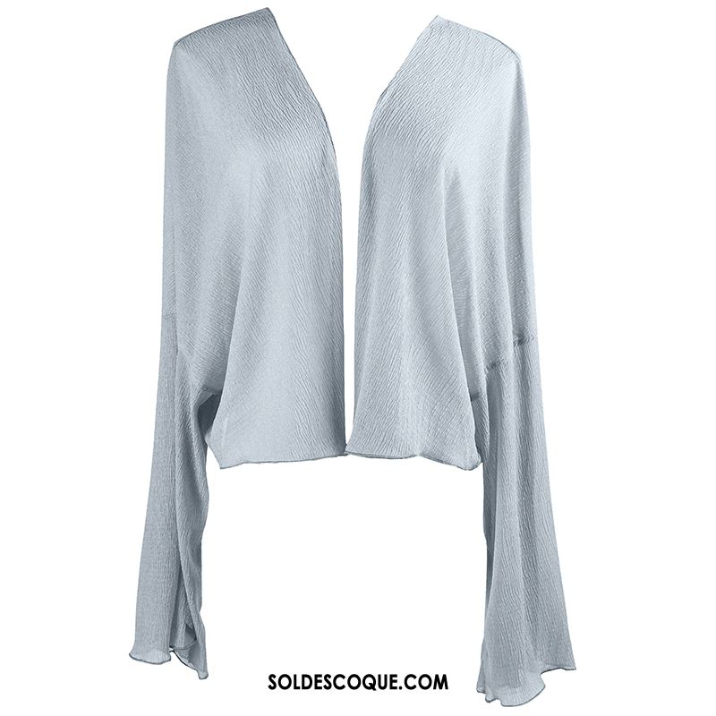 Vêtement Anti Uv Femme Poudre Cardigan Crème Solaire Court Texture En Vente